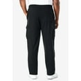 thumbnail image 2 of KingSize Men's Big & Tall Lightweight Jersey Cargo Sweatpants, 2 of 5
