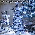 thumbnail image 3 of Cadena de luces solares YAOZHOU 2x200 LED de color blanco frío IP65, 3 of 7