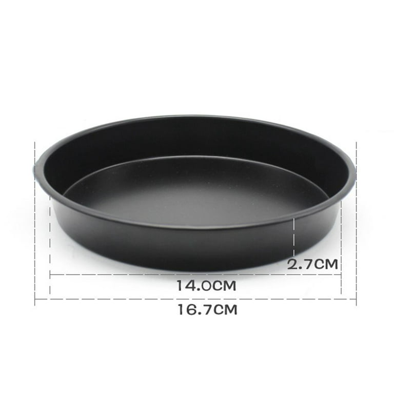 WUWEOT 6 Pack Mini Pie Pan, Non-Stick Individual Pie Plate  Baking Dish, 5 Inch Round Carbon Steel Bakeware Pizza Pie Tins with Ruffled  Edge for Oven Air Fryer and Instant Pot