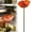Orange, variant on Metal Flower Garden Stakes Bird Bath Handmade, Bee Watering Station, Bees Bath for Garden Metal Bee Water Feeder with Flower Design, Butterfly Bees Bath Bowl for Outdoor Yard Decor (1PCS,Sky Blue)