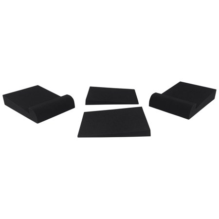 Pair Rockville RRS190S Foam Studio Monitor Isolation Pads 7.5" x 9.5"/3 Angles