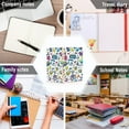 thumbnail image 6 of FORMRS 1-Subject Spiral Notebook 8" x 5" College Ruled 60 Refillable Sheet A5 Hard Cover, 2 Pack, Blue Doodle Pattern, 6 of 7