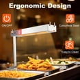 thumbnail image 4 of Home Kitchen French Fry Warmer, 750W Commercial Heat Light Food Warmer, Electric Food Warmer with Free-Standing Warming Light, Countertop Fries Food Warmer for Parties Kitchen Restaurant Buffe, 4 of 7