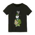 thumbnail image 2 of Youmylove Child Bunny T Shirt Toddler Boys Girls Happy Easter T-Shirt Kids Cute Bunny Rabbit Graphic Tees Tops Leisure Streetwear, 2 of 3
