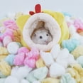 thumbnail image 3 of Cheers.US Winter Warm Cute Hamster Cotton House Small Animal,Pig Accessories,Soft, Pet Supply, Washable, Easy to Apply, 3 of 16
