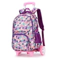 thumbnail image 1 of Mochilas con ruedas para niños y niñas, mochilas escolares con ruedas, niños de primaria y secundaria con ruedas, 1 of 3