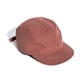 thumbnail image 4 of Qarigey Gorra de béisbol lisa con visera corta con paneles Gorra de béisbol lisa corta con para papá Sombrero Sombreros Rojo, 4 of 6