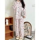 thumbnail image 5 of Pijama de Hello Kitty estilo japonés estilo Instagram, pantalones de manga larga para mujer, ropa de casa para estudiantes con dibujos animados de primavera y otoño, 5 of 5