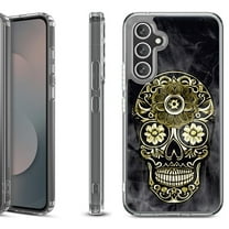 Shockproof Protective Phone Case Cover for Samsung Galaxy S25 FE, by OneToughShield - Skull Smoke
