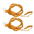 thumbnail image 1 of Unique Bargains 2pcs 37' Orange Kayak Paddle Leash Elastic Rowing Boat Paddle Leash Safety Tools Stand Up Paddle Board Kayak Accessories, 1 of 7