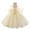 Champagne, variant on Toddler Girl Princess Dress with Bowknot Sleeveless Tulle Party Gown for Birthday Wedding Halloween Christmas