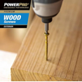 thumbnail image 6 of Hillman 48603 Power Pro Premium Exterior Wood Screws #10 x 3-1/2", 55 Pcs., 6 of 9