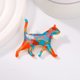 thumbnail image 2 of Brooch Pins Coloridos Alfileres para blusas con forma de gato esmaltado, 2 of 4
