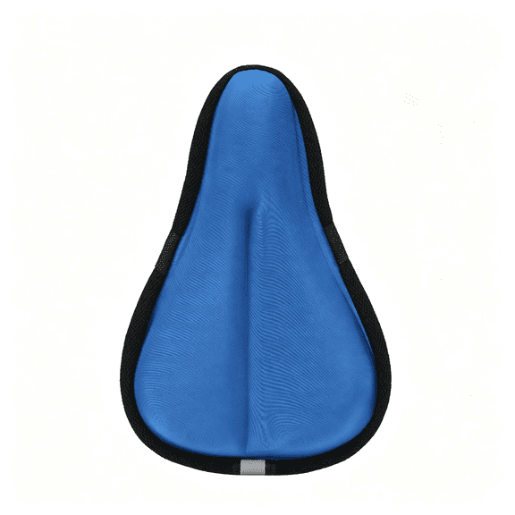 LADYGYM Kids Gel Bike Seat Cushion Cover for Boys & Girls, 9"X6" Breathable & Extra Soft Memory Foam Children Bicycle Saddle Pad with Water&Dust Resistant Cover