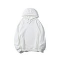 thumbnail image 3 of 280g Loopback Men's Hooded Sweatshirt, Solid Color, Casual Loose Fit, 3 of 9