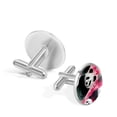 thumbnail image 3 of Panda Stylish Stainless Steel Men's Cufflinks for Shirts and Suits - for Formal Occasions, 3 of 6