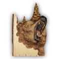 thumbnail image 1 of Artesanía de animales de madera Decoración montada en la pared Escultura colgante Estatua Adorno de arte 3D, Tipo 1 Inevent HA008180-01B, 1 of 7