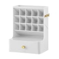 thumbnail image 1 of Makeup Organizer Drawer with Large Space, Easy to Storage, Top Groove Design, Dustproof Drawers, Slant In Design, Space Saving for Jewelry, Lipstick and Cosmetics, 1 of 5