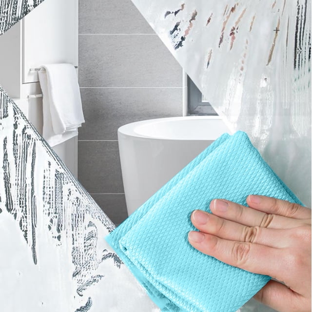 TIMIFIS Non Slip Pad Kitchen Table Cleaning Cloth Fiber Bathroom Decontamination Cloth Multi-Purpose Cleaning Absorbent Cloth Kitchen Gadgets