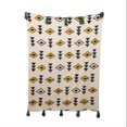 thumbnail image 1 of Throw RUMI 50x60 chartreuse/turquoise, 1 of 1