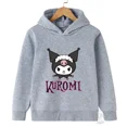 thumbnail image 2 of Sudadera informal de calle kawaii con dibujos animados de Hello Kitty Kuromi para niños y niñas de 3 a 14 años, sudadera con capucha para deportes al aire libre para niños, 2 of 5