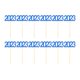 thumbnail image 4 of 12 Piezas de Decoración para Cupcakes, Decoración para Tartas, Suministros de Decoración para Cupcakes, Decoraciones para Decoración de Fiestas, Azul Sunnimix topper de la magdalena, 4 of 8