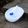 thumbnail image 1 of Portador de agua plegable con grifo Cubo redondo plegable de PE para barbacoa de viaje (5L), 1 of 8