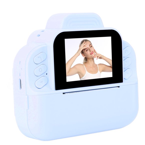 Instant Print Camera with Thermal Printing - 1080P HD Video, 2.4" Screen, Time Lapse & Multiple Filters, Portable Photo Printer Camera for Travel & Creative Photography