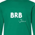thumbnail image 4 of Inktastic Easter Brb Jesus Long Sleeve Youth T-Shirt, 4 of 5