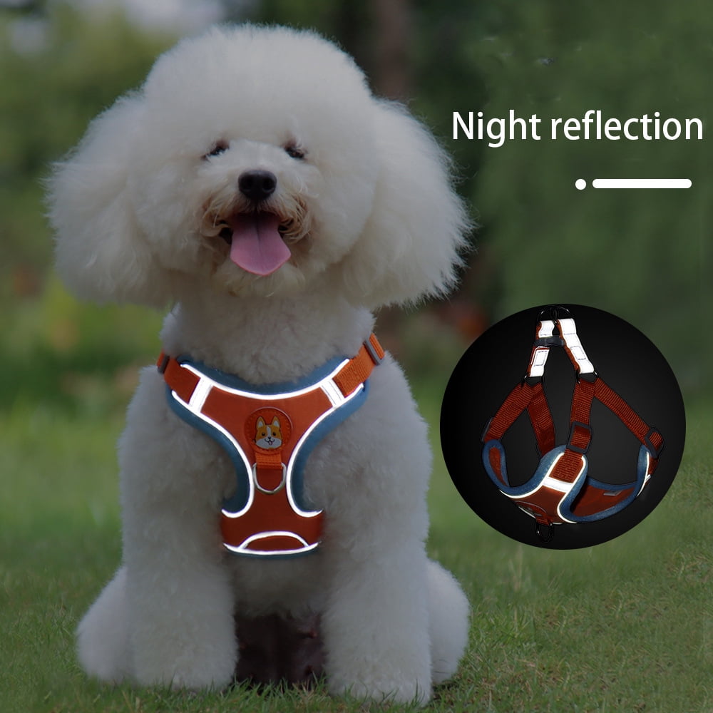 Puppy Harness with Tow Rope, Pet Chest Harness Vest for Little Dog and Cats