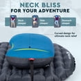thumbnail image 3 of Almohada de camping Hikenture ultraligera inflable con funda, 3 of 6