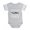 Heather Gray, variant on CafePress - Demo Derby Life Is Better A - Cute Infant Baby Football Bodysuit