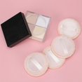 thumbnail image 4 of RUseeN 10pcs Powder Puff Cotton Cosmetic Powder Makeup Puffs Pads with Ribbon Face Powder Puffs for Loose and Foundation 2.36 inch (Beige), 4 of 7