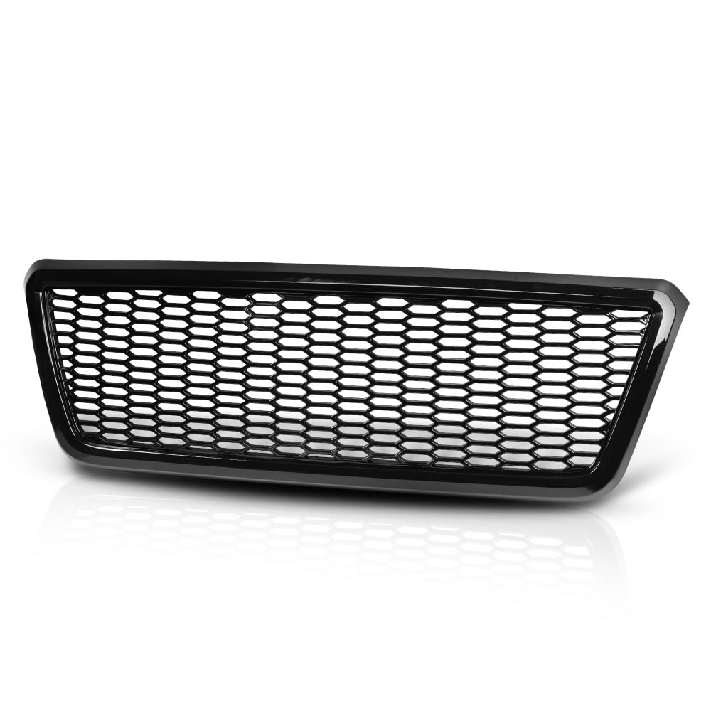 Tidal Front F150 Replacement Grille Upper Full Chrome Grill for 04-08 Ford F-150 