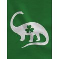 thumbnail image 2 of Tstars Boys Unisex Dinosaur Clover St Patricks Day Kids T Shirt, 2 of 6