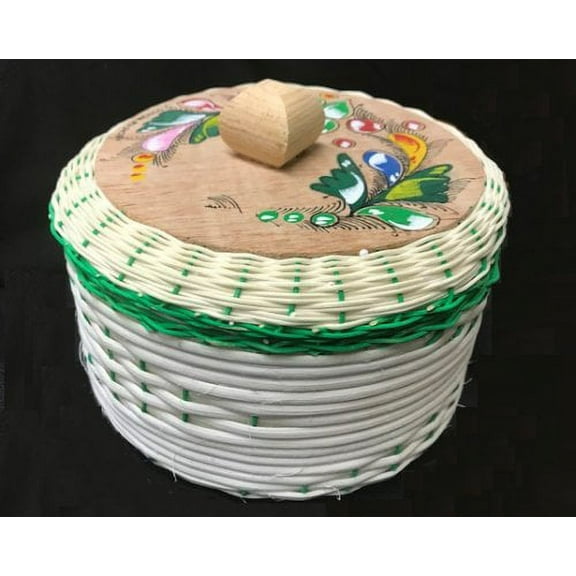 Large Mexican Tortilla Keeper Warmer Basket Eco Friendly Handmade