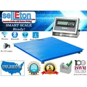 NEW Industrial 40" x 40" Floor scale / Pallet size / SS indicator 1000 x .2 lb