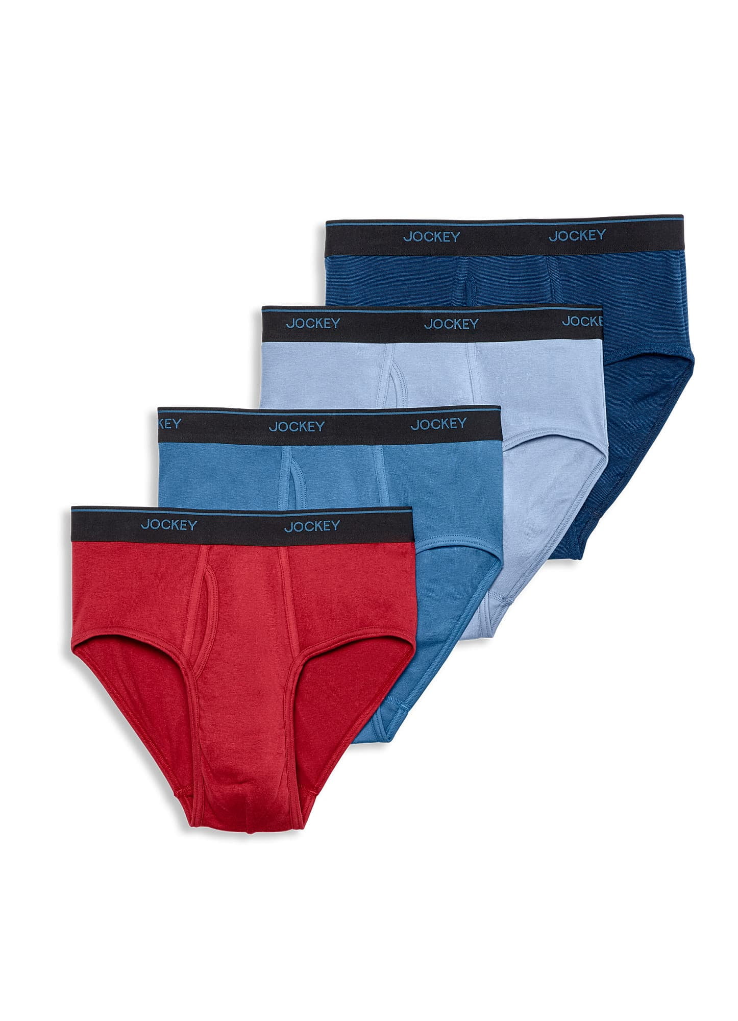 Jockey Mens Staycool+ Brief 4 Pack