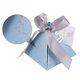 thumbnail image 5 of BRIGHTFUFU 20 cajas de papel para dulces de boda con diseño piramidal (azul), 5 of 7