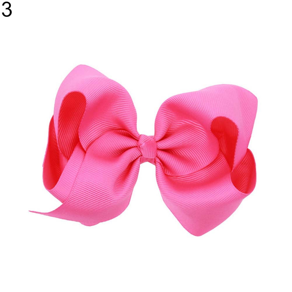 KQ_ 16Colors Lovely Baby Toddler Kids Girls Big Bow Grosgrain Ribbon Details about   BE_ AU_ FP 