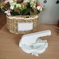 thumbnail image 4 of White White Household Dumpling Presser Dough Wrapper Maker Small Pressure Tool For Kitchen Easy Use 3.94X1.57X0.43 Inch, 4 of 6