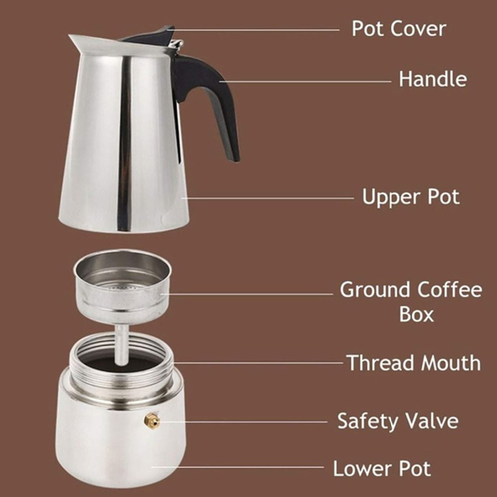 GAT Splendida Electric Moka Pot 6 cups – Espressoshop Αγορά
