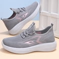 thumbnail image 6 of Domzle Womens Orthopedic Shoes with Arch Support Slip On Wide Width Sneakers Non-Slip Sole Lightweight Athletic Sneakers with Breathable Mesh, 6 of 7
