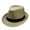 Khaki, variant on Felt Fedora Hats For Women Flat Brim Cowboy Hat Goth Hat Camel Hat Womens Fedora Hats Flat Top Hat Wide Brimmed Hat Men Beige One Size