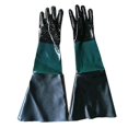 thumbnail image 1 of Rubber Sandblaster Sand Blast Sandblasting Gloves For Sandblast Cabinets Safety Glove, 1 of 5