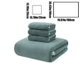 thumbnail image 4 of Xuniizn Bath Towel and Wash Cloths Set: 3xSquare Towel, 1xBath Towel, cotton, Highly Absorbent & Fade Resistant, 4 of 7