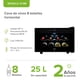 thumbnail image 3 of Cava de Vino Horizontal Avera EV8B 8 Botellas 1 Zona Temp Regulable, 3 of 9
