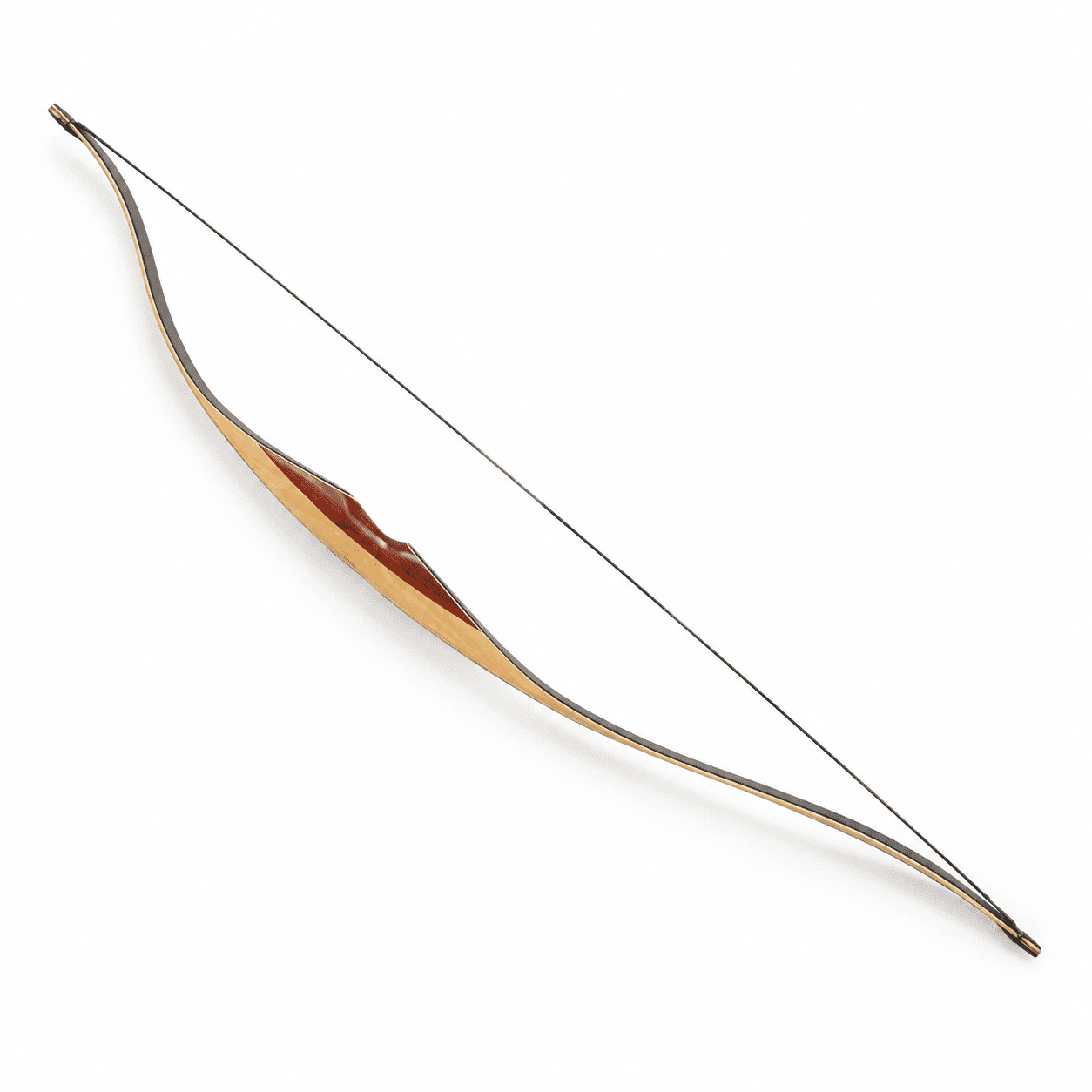 Right 25lb 54 Traditional Laminated Archery Horse Bow Longbow for Target Practice Teens Adults