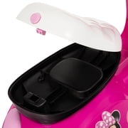 Huffy 6V Disney Minnie Mouse Euro Scooter Ride-On with Lights and Sounds, Ages 3-5
