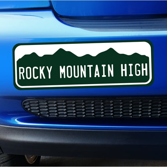 Large - Colorado Rocky Mountain High Bumper Sticker